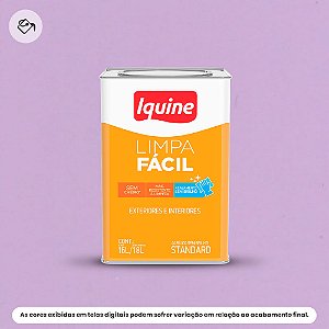Tinta Acrílica Standard Semibrilho 16 L Limpa Fácil 2201 Violeta Iquine