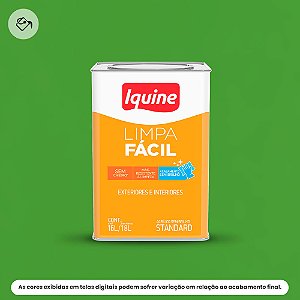 Tinta Acrílica Standard Semibrilho 16 L Limpa Fácil 1500 Esperança Iquine