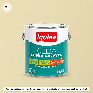 Tinta Acrílica Premium Acetinado 3,2 L Seda Super Lavavel 020 Marfim Iquine