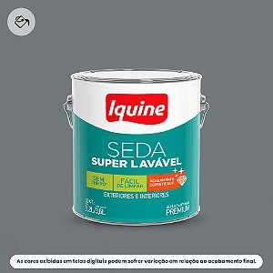 Tinta Acrílica Premium Acetinado 3,2 L Seda Super Lavável 2283 Fisalita Iquine