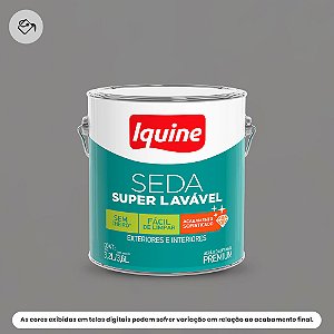 Tinta Acrílica Premium Acetinado 3,2 L Seda Super Lavável 2169 Jacamim Iquine