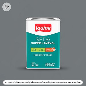 Tinta Acrílica Premium Acetinado 16 L Seda Super Lavável 2283 Fisalita Iquine