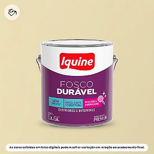 Tinta Acrílica Premium Fosco-aveludado 3,2 L Fosco Durável 020 Marfim Iquine