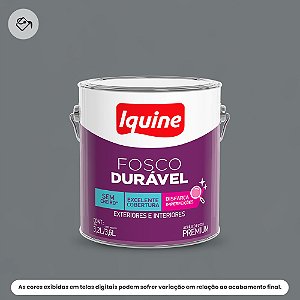 Tinta Acrílica Premium Fosco-aveludado 3,2 L Fosco Durável 2283 Fisalita Iquine