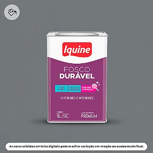 Tinta Acrílica Premium Fosco-aveludado 16 L Fosco Durável 2283 Fisalita Iquine