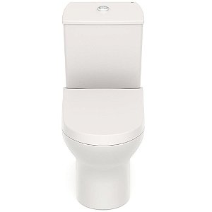 Kit Vaso Sanitário Com Caixa Acoplada E Acessórios Para Instalação Nexo Beige Roca