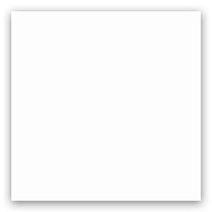 Piso Cerâmico Bold Brilhante 45x45cm Branco Neve Plus Caixa 2m² Cecafi