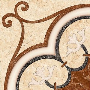 Piso Ceramico Bold Brilhante 45x45cm Colonial Caixa 2,00m² Cecafi
