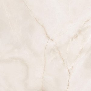 Piso Cerâmico Retificado Brilhante 90x90cm Verne Plus Caixa 2,41m² Idealle