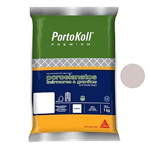 Rejunte Flexível Multiuso Extrafino 1kg Areia Portokoll