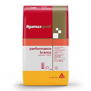 Argamassa Colante Interno E Externo Performance Branca 20kg Ac Iii Ligamax Gold
