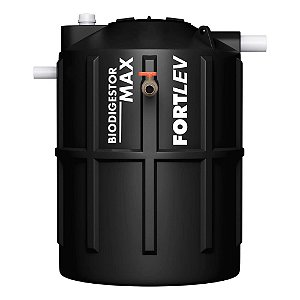 Fossa Séptica Biodigestora Em Polietileno Max 1500 L Preto Fortlev