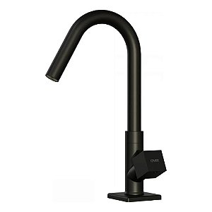 Torneira Para Lavatório Quadratus Metal Preto Fosco Civitt