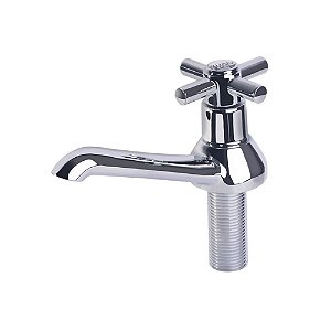 Torneira Para Lavatório Cruzeta Metal Cromada Civitt