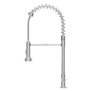 Torneira De Bancada Para Cozinha Metal Gourmet Standard Escovada Civitt
