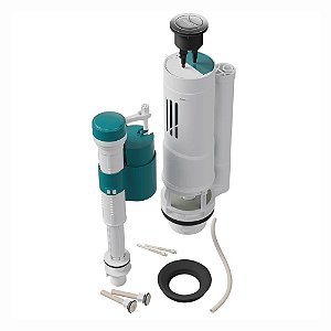 Kit Completo Para Caixa Acoplada Com Acionador Duplo Civitt