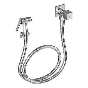 Ducha Higiênica Metal Quadratus Cromada Civitt