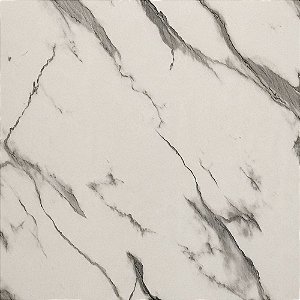 Placa Vinílica 240x122cmx3mm Mármore Branco Ambienzza