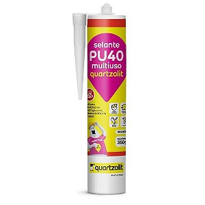 Selante Pu 40 Multiuso 360g Branco Quartzolit