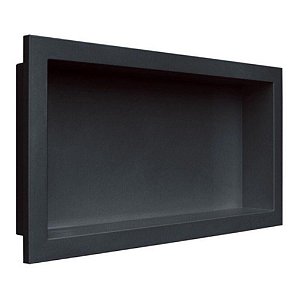 Nicho Para Embutir 30x60cm Preto Vulcano Arquitech