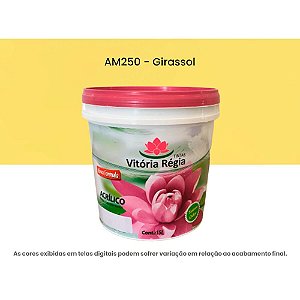 Tinta Acrílica Econômica Fosco 15 L Am250 Girassol Vitória Régia