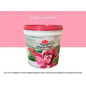 Tinta Acrílica Econômica Fosco 15 L Rs285 Rosa Flor Vitória Régia
