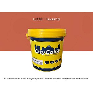 Tinta Acrílica Econômica Fosco 3,6l Lj330 Tucumã Citycolor