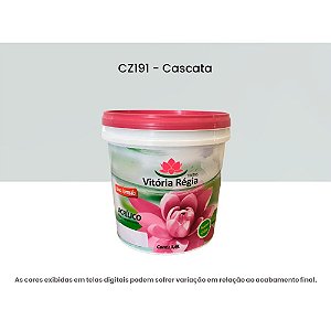 Tinta Acrílica Econômica Fosco 3,6 L Cz191 Cascata Vitória Régia