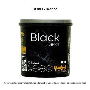 Tinta Esmalte A Base D'água 0,9l Branco Citycolor