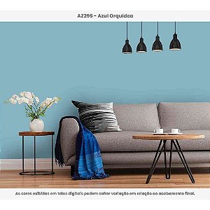 Tinta Acrílica Premium Semibrilho 3,6l Az295 Azul Orquídea Citycolor