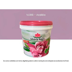 Tinta Acrílica Econômica Fosco 15 L Vl188 Azaléia Vitória Régia