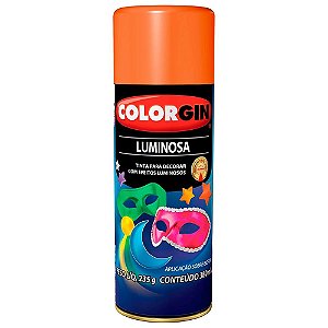 Tinta Spray Luminosa 380ml 759 Laranja Colorgin