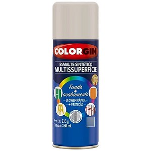 Tinta Spray Esmalte Sintético 350ml 747 Branco Fosco Colorgin
