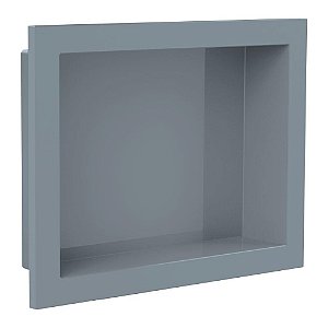 Nicho Para Embutir 30x40cm Cinza Urbano Arquitech