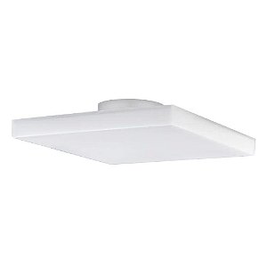 Painel Led Quadrado De Sobrepor/embutir Frameless 24w 6500k Luz Branca Fria Bivolt Branco Llumm