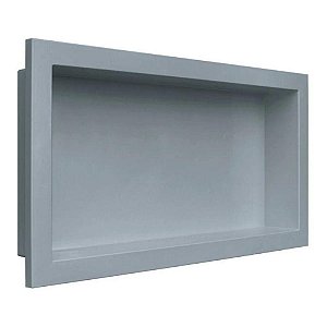 Nicho Para Embutir 30x60cm Cinza Urbano Arquitech