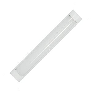 Luminária Led De Sobrepor 6500k Luz Branca Fria 18w Bivolt Elegance Fit Branca Avant