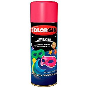 Tinta Spray Luminosa 380ml 758 Rosa Maravilha Colorgin