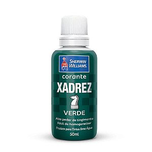 Corante Líquido Xadrez 50ml 31108178 Verde Sherwin-williams