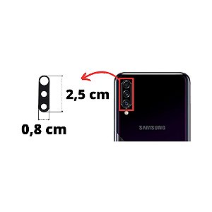 Lente Câmera Galaxy A30s (a307)