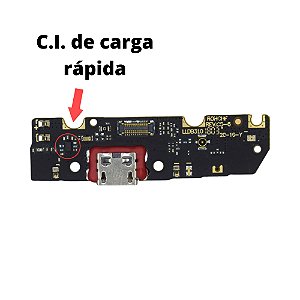Placa Carga Moto G6 Play / E5  Turbo
