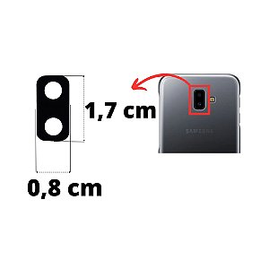 Lente Câmera Galaxy J6 Plus (j610 / j615 )