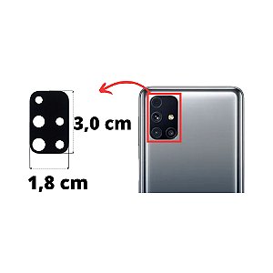 Lente Câmera Galaxy M31s (m317)