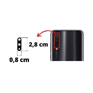Lente Câmera Mi 9 Lite