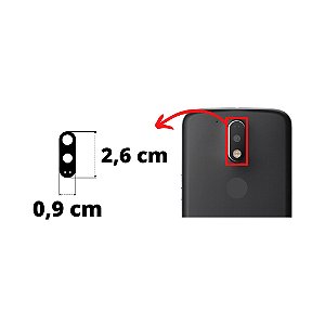Lente Câmera Moto G4 / G4 Plus