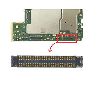 FPC Placa Mãe p/ Tela Moto G8 Power