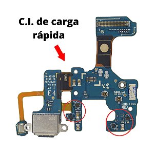 Flex Carga Galaxy Note 8 (n950) *ORG China* Carregamento Turbo