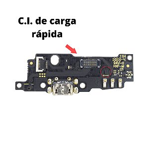 Placa Carga Moto E5 Play TURBO