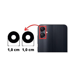 Lente Câmera Galaxy A05 (a055) (Kit 2 Lentes)
