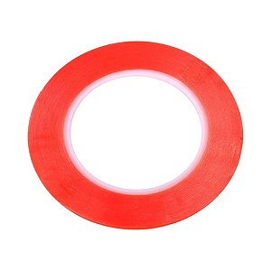 Fita Dupla Face 3mm x 30mt (Vermelha)